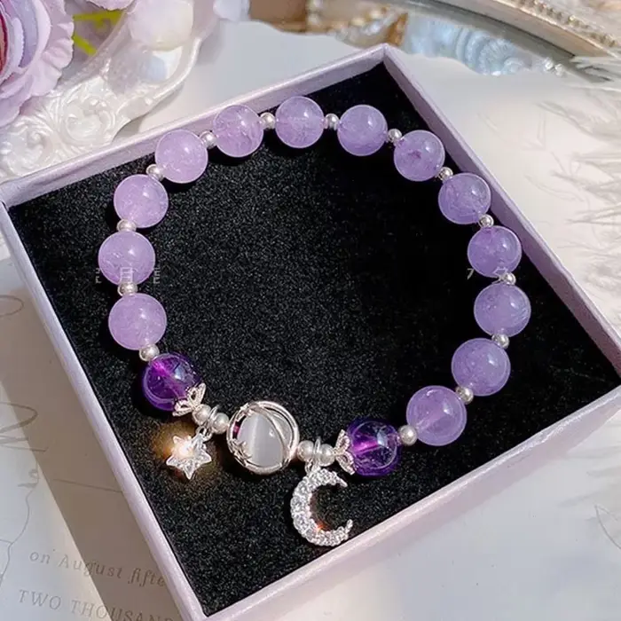 Bracelet à pampilles en chaîne étoile pour femmes