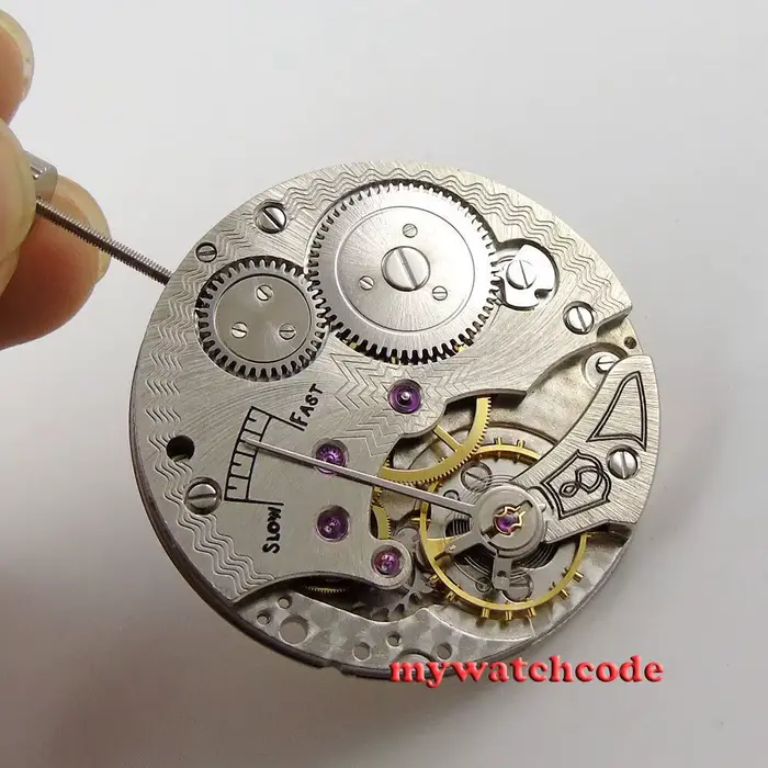 Montre mécanique à remontage manuel pour homme, 17 bijoux, 6498, mouvement ST3621