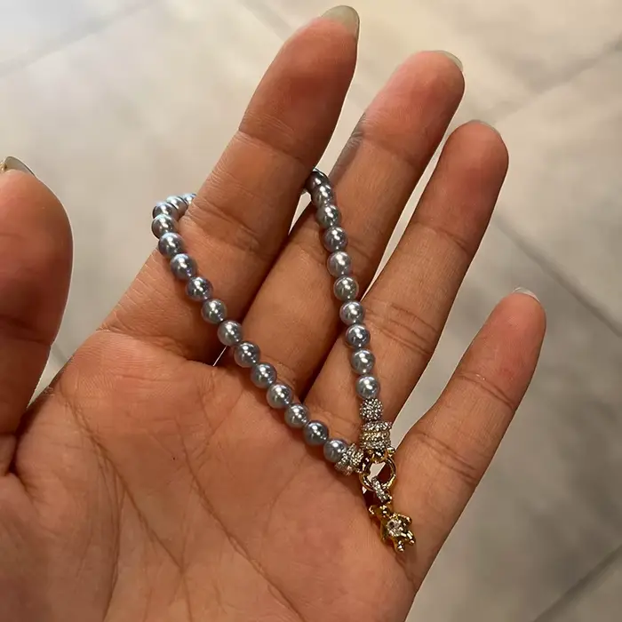 Bracelet créatif brillant en forme d'ours mignon