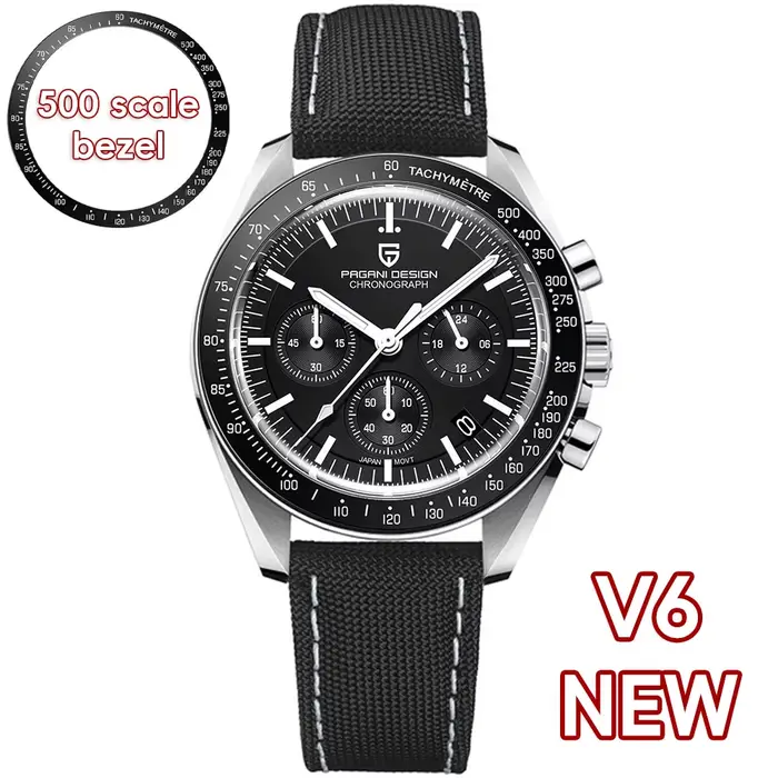 Montres pour hommes PAGANI DESIGN Saturn 2026 Nouvelle montre à quartz de luxe haut de gamme pour ho