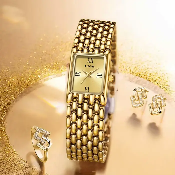 LIGE 2025 nouvelle montre pour femme en or