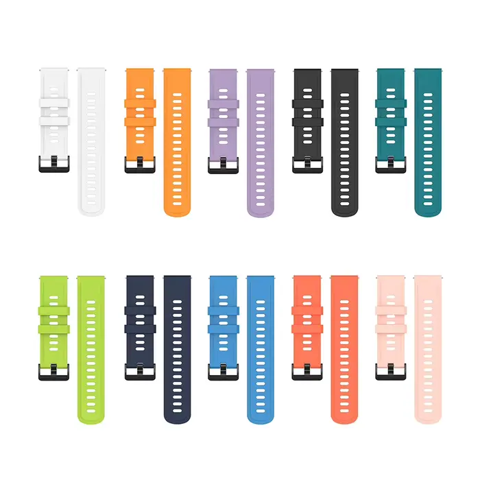 Bracelet en Silicone pour Xiaomi MI Watch S1 Active et Watch Color Multicolore Polyvalent à Offrir Occasions Spéciales