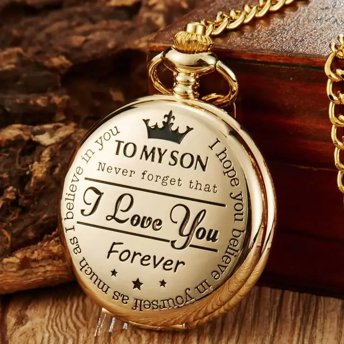 Montre de poche à mon fils