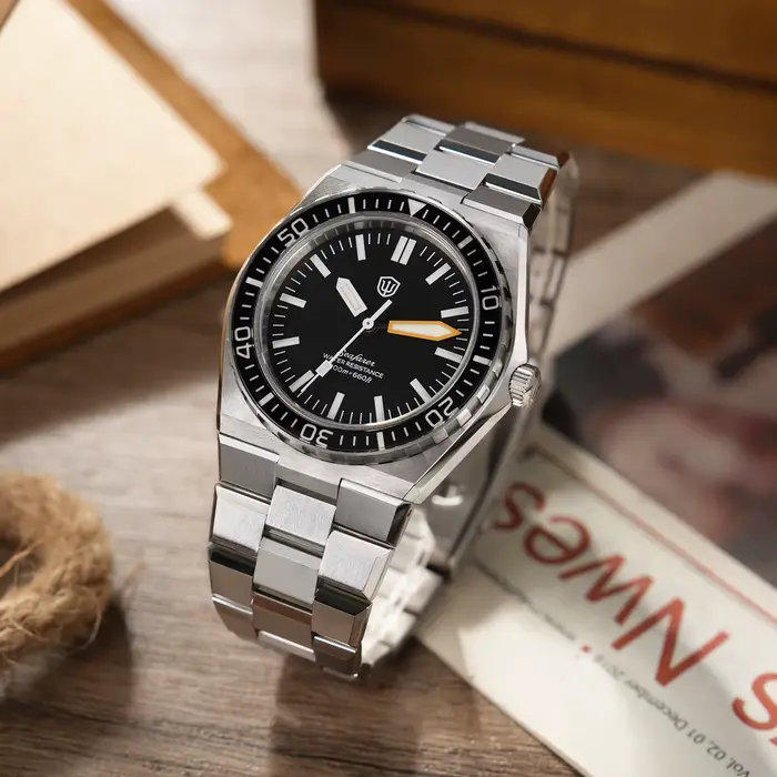 Watchdives WD0017 Montre de plongée à quartz 41 mm