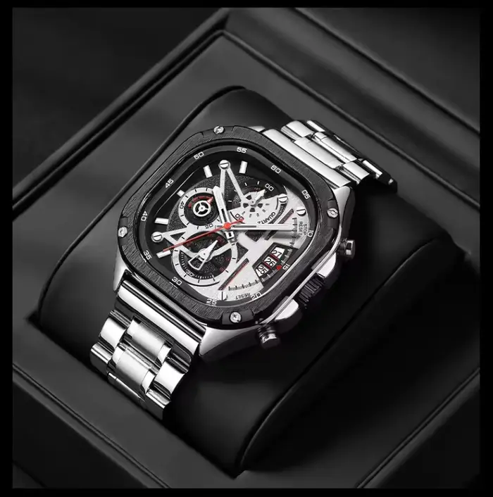 Montre à quartz technologique Black Friday