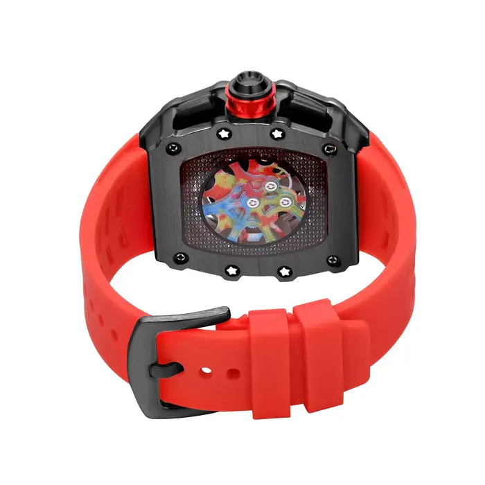 Montre de luxe pour hommes Tonneau mode