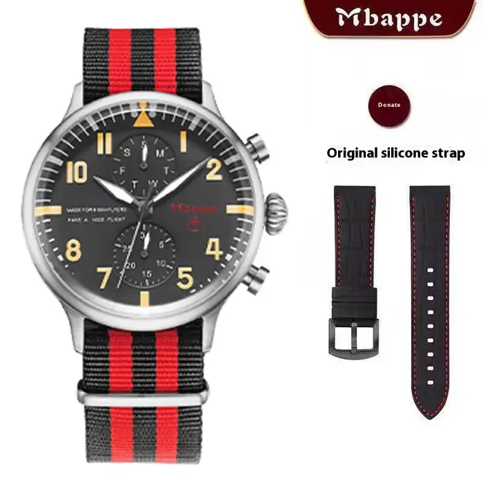 Mbappe – montre d'affaires élégante et authentique