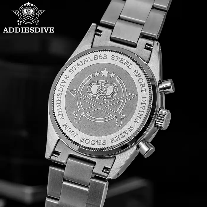 ADDIESDIVE – montre chronographe de course Vintage pour hommes
