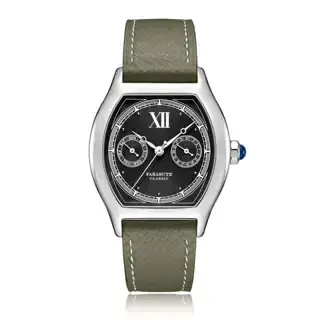 FARASUTE 2024 nouvelle montre à Quartz pour hommes 36mm mouvement VH64 en acier inoxydable sport mode verre saphir