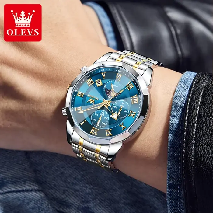 OLEVS montre d'affaires hommes