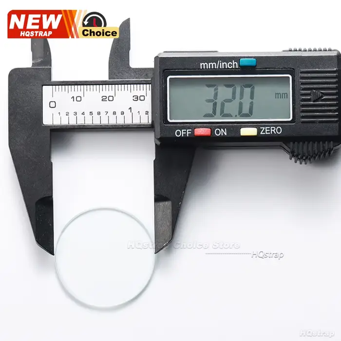 Verre de montre de remplacement plat