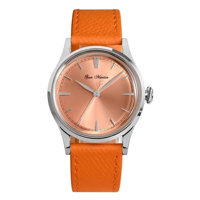 San Martin 38mm montre automatique pour hommes montres mécaniques poignet à remontage