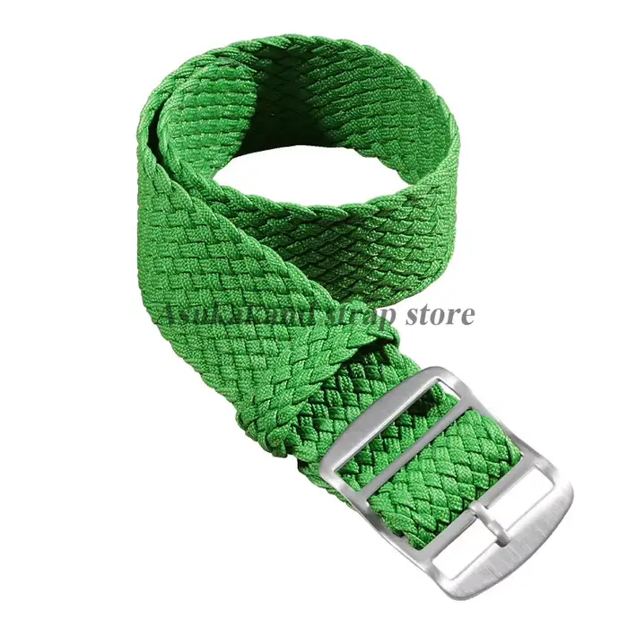 Bracelet en nylon de haute qualité pour montre Perlon, 14mm, 16mm, 18mm, 20mm, 22mm, bracelet de rec