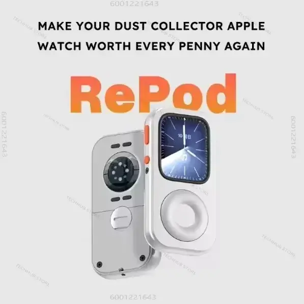 Étui de protection RePod 44 mm en aluminium CNC pour Apple Watch Series 10/9/8/7/6
