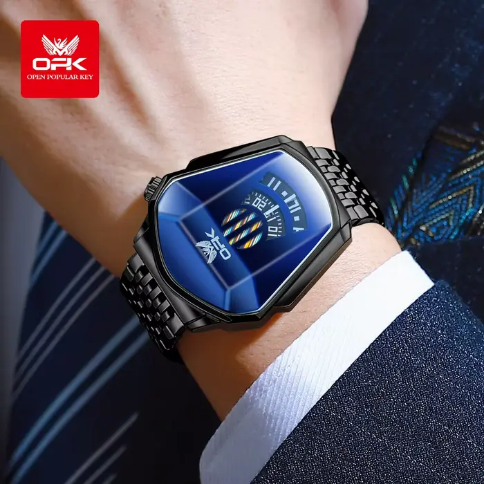 OPK-Montres à quartz pour hommes, affaires, marque, 8172