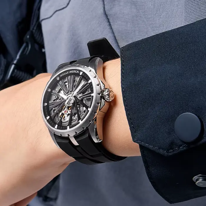Montre WM WellyMerck, montres mécaniques automatiques Miyota82S0Man