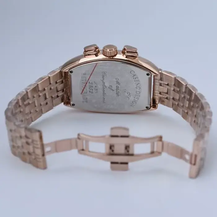 Montres mécaniques Rigas automatiques squelette tourbillon acier inoxydable pour hommes occasions spéciales robuste élégante