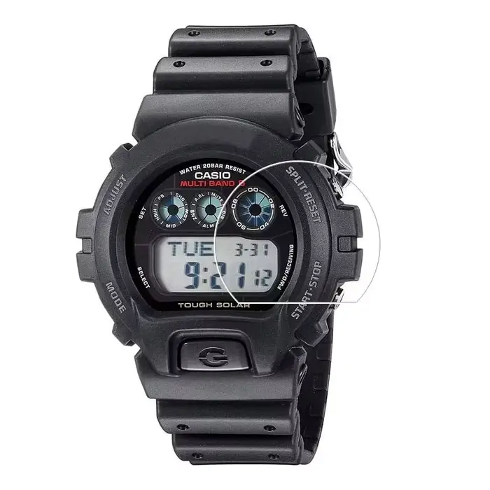 3 pièces Film de protection transparent pour Casio g-shock DW-6900/7900 GW-6900/7900 GM-6900 GDX-6900 G-6900/7900
