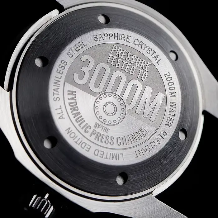 Cronos montre de plongée automatique en acier inoxydable 2000 mètres résistance à l'eau plongeur professionnel PT5000 SW200 Miyota9015 90S5 L6027M