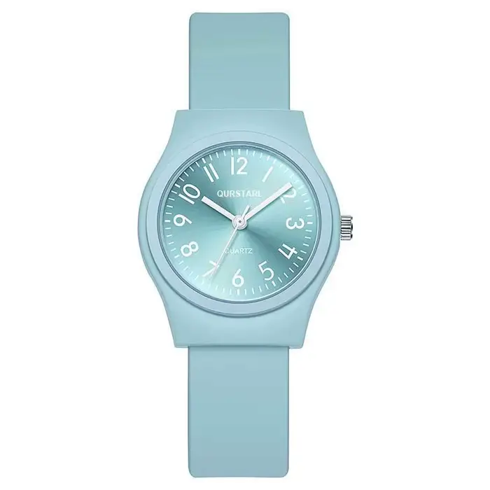 Montre à Quartz Chic pour Femmes Design Simple Couleurs Acidulées Élégante pour Étudiantes Port Quotidien Occasions Spéciales