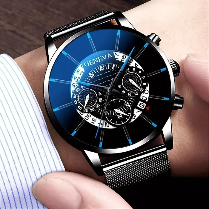 Montre d'affaires simple et élégante pour homme
