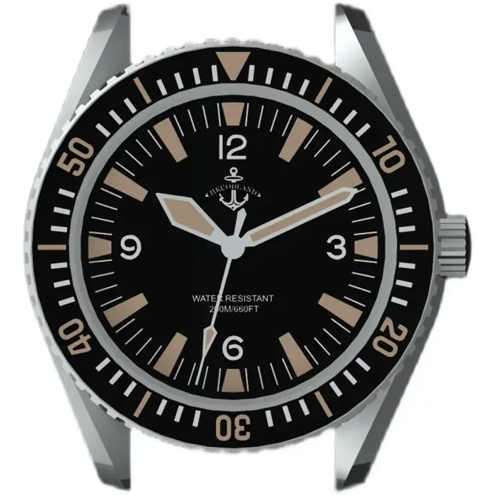 Montre mécanique automatique homme Hruodland 2026 design rétro saphir acier inoxydable confort cuir occasions spéciales