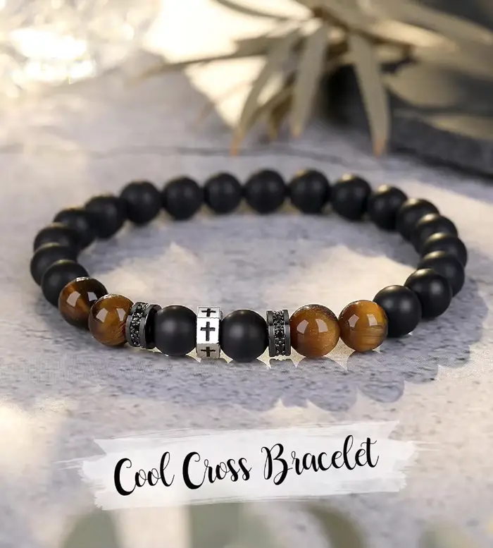Bracelet croisé pour hommes et garçons
