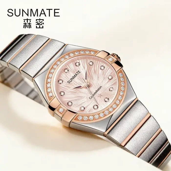 Montre de luxe haut de gamme pour femmes SUNMATE