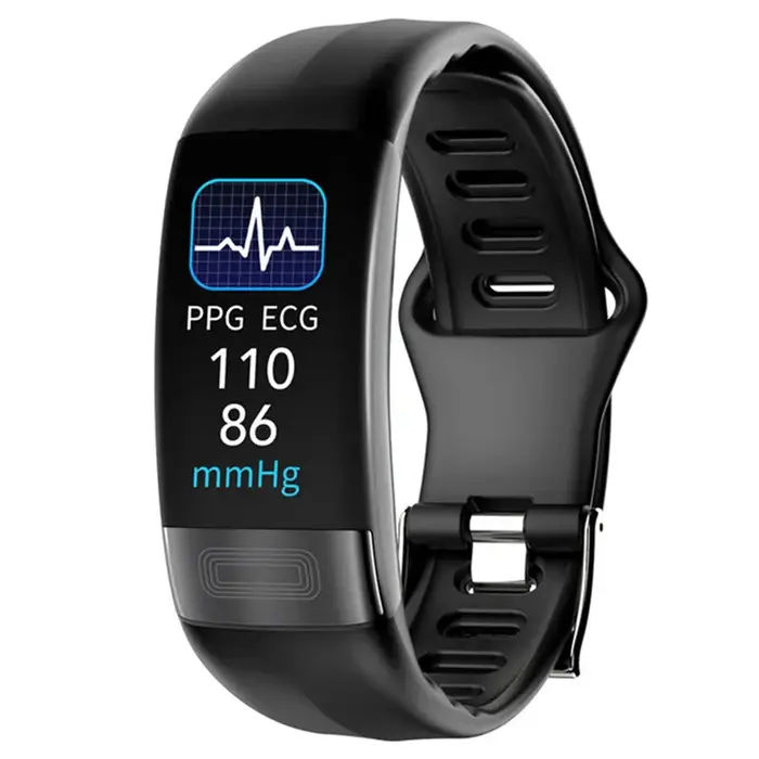 Montre connectée ECG + PPG pour hommes et femmes