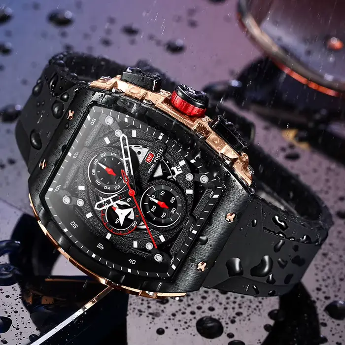 MINI FOCUS-Montre à Quartz pour Homme, Marque de Luxe, Chronographe, dehors