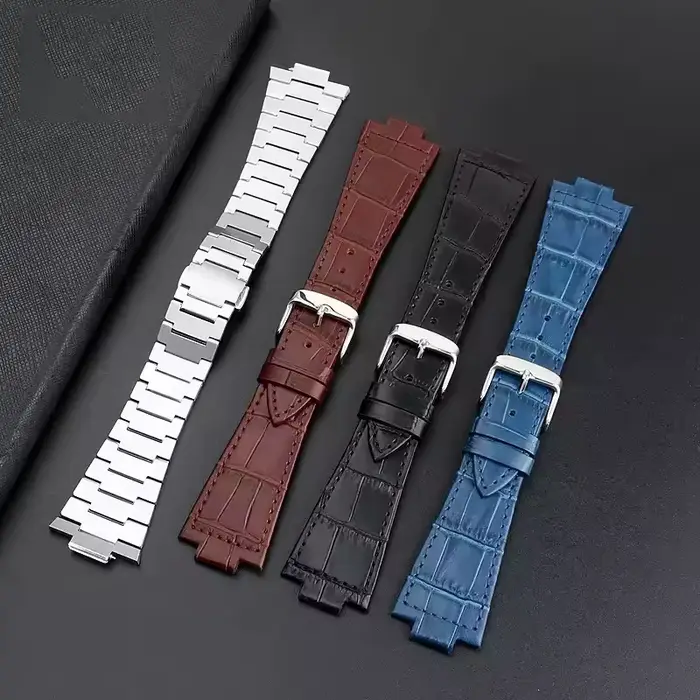 Bracelet de montre en cuir véritable pour Tissot 1853 série Prx Super Player T137.410 T137407