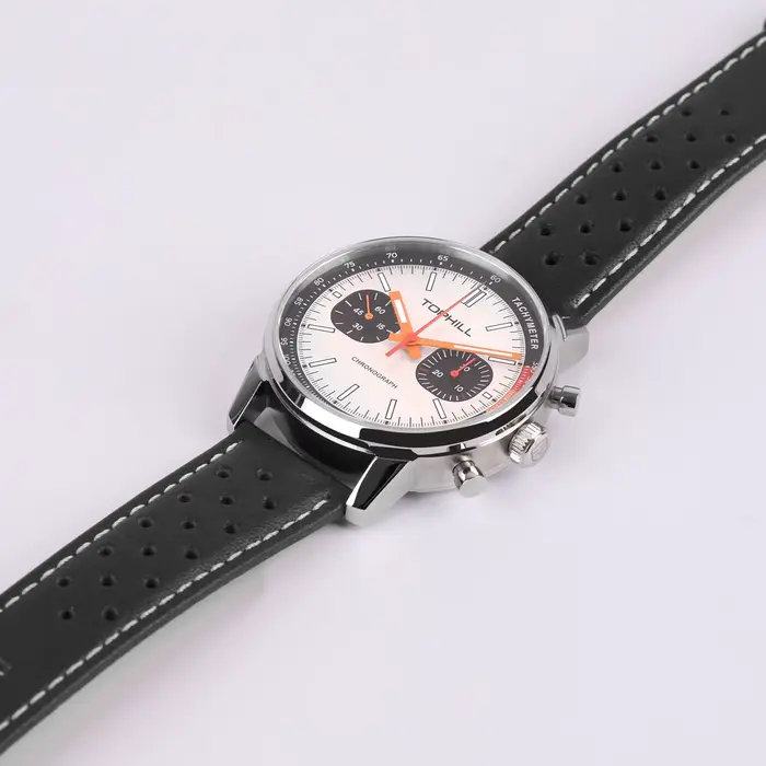 TOPHILL montres pour hommes 1963 chronographe montre-bracelet mécanique mouette ST1901 mouvement pilote montre