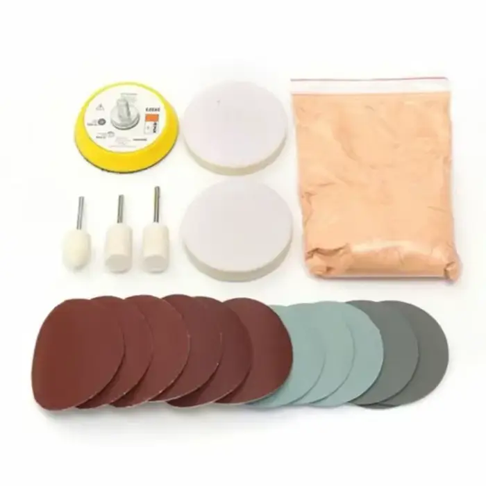 VERYUS Kit de polissage de verre de montre 20 pièces/ensemble