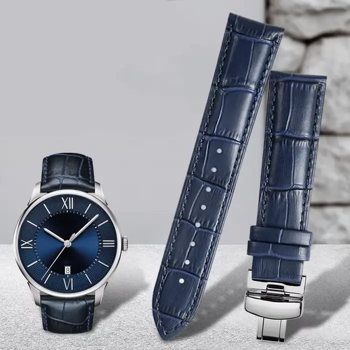 Pour Tissot 1853 Durol T099 Bracelet de montre en cuir véritable T 099407 T T T 099207