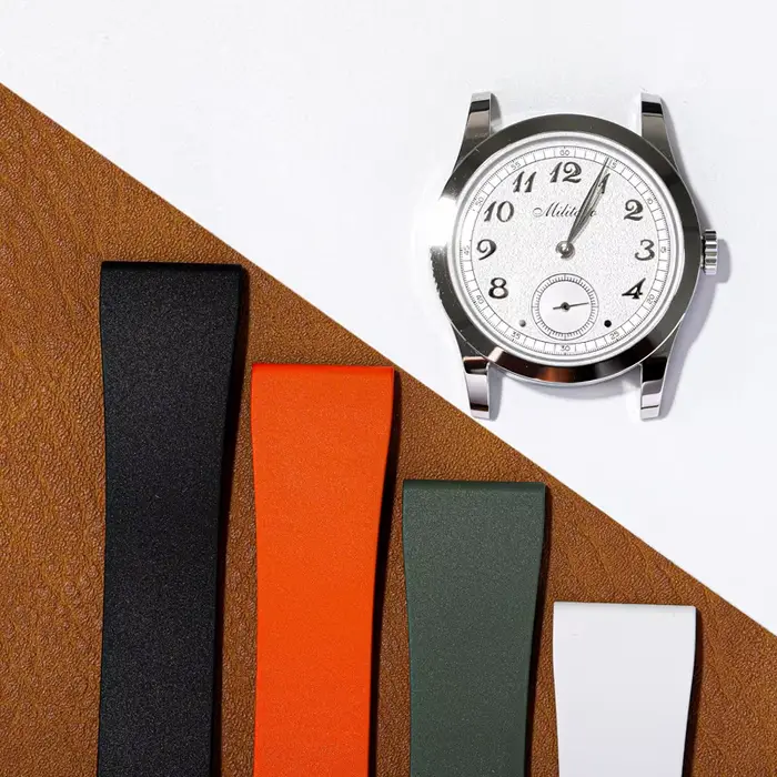 Bracelet de montre en caoutchouc fluoré CTS FKM