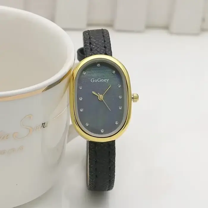 Montres à quartz élégantes pour femmes, montres-bracelets simples pour filles, cadeau pour dames, ho