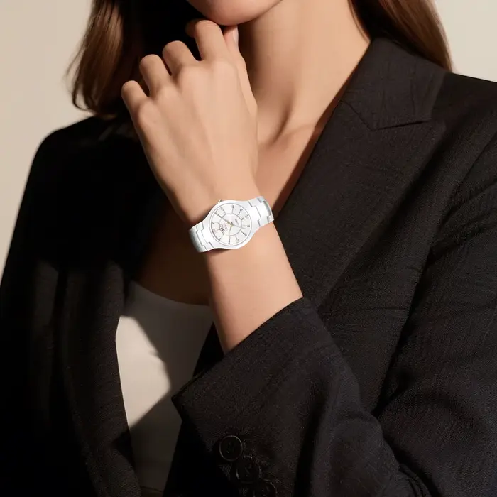 LIGE Nouvelle montre pour femme en céramique