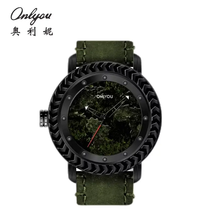 ONLYOU Top marque de luxe montre pour hommes Quartz étanche