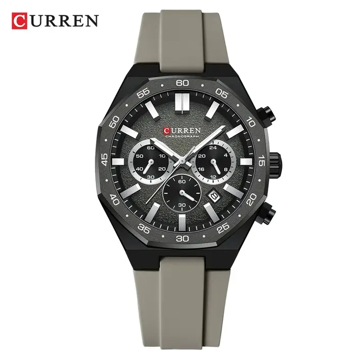 CURREN Sport hommes montres haut de gamme de luxe Auto Date montre