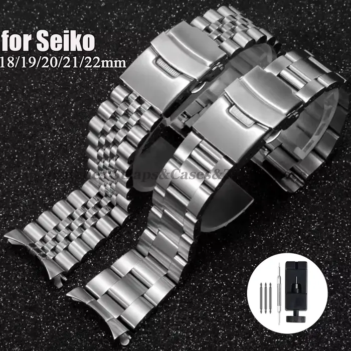 Bracelet de luxe en acier inoxydable massif pour homme