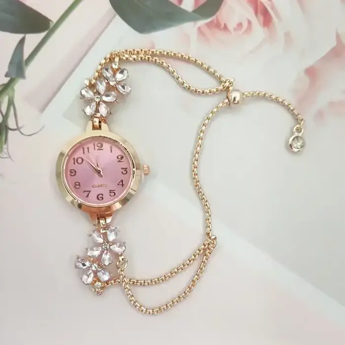 1 pièces femmes montres marque Vintage Strass