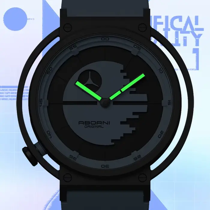 Montre ABORNI à Quartz pour Hommes, Bracelet en Silicone, Étanche, Style Fashion et Casual, Occasions Spéciales