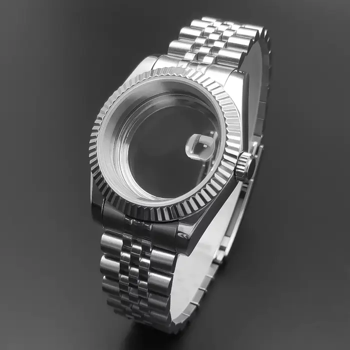 Neiton – boîtier de montre en verre saphir pour hommes