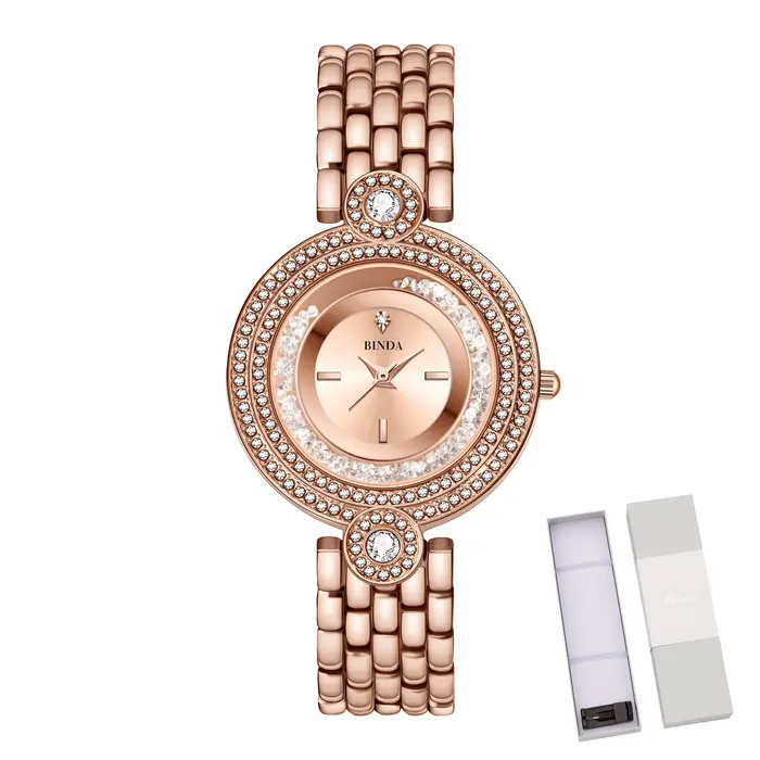 Binda – montre de luxe pour femme, étanche, de haute qualité, boîte-cadeau + outil de réglage du bra