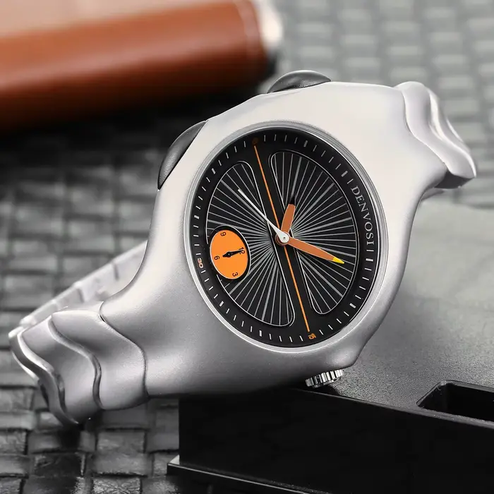 Alien Twist – montre originale déformée Y2K pour hommes