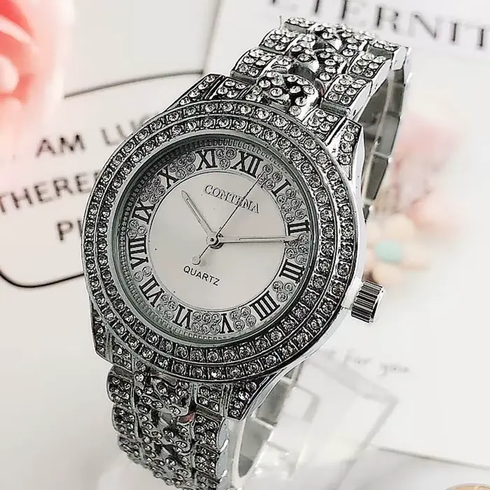 Genève – montre classique à strass pour femmes, nouvelle collection, à la mode