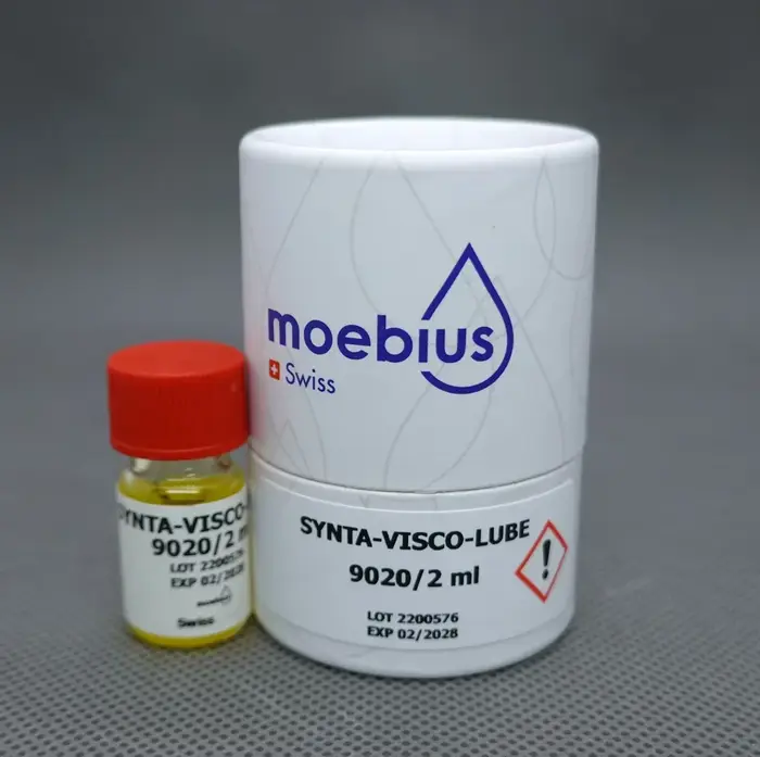Swiss Moebius 9415 9010 9020 9104 941 9000 huile de montre 2mL
