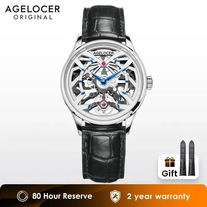 Montre AGELOCER Original Schwarzwald 36 mm pour homme