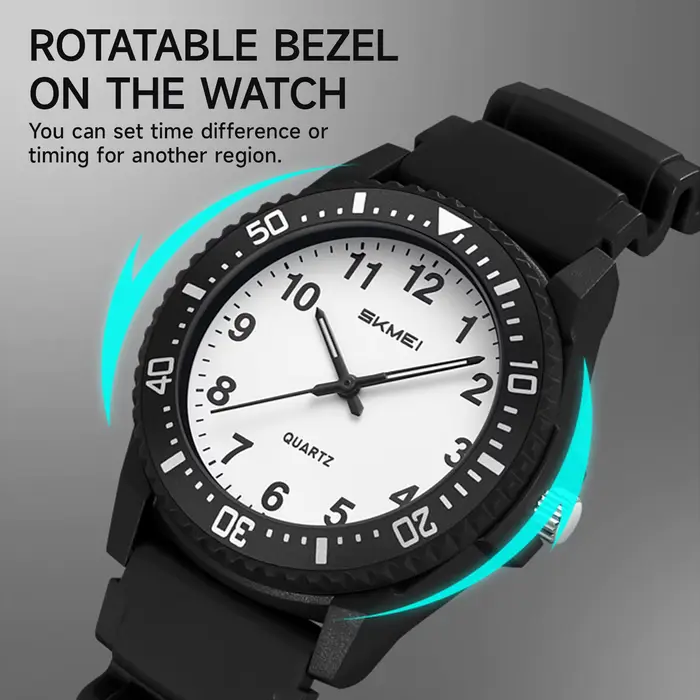 Montre-bracelet à quartz SKMEI 2622 pour étudiant