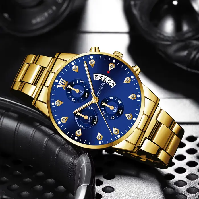 Montre à quartz en alliage pour Couple